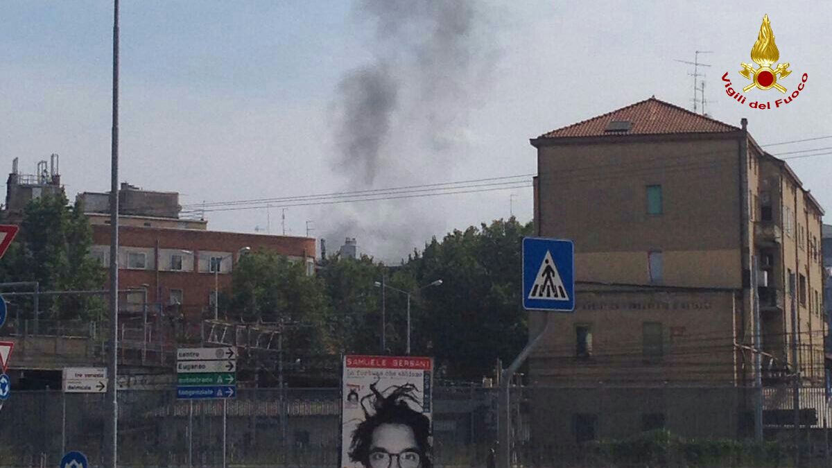 INCENDIO IN CENTRO STORICO A PADOVA